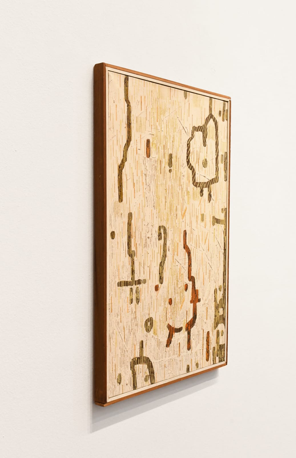 abstract oil painting by Lee Mullican
