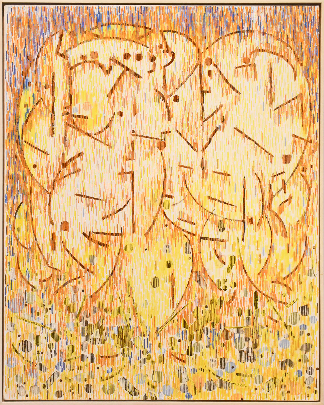 Lee Mullican, The Rites of Spring (LM721), 1958