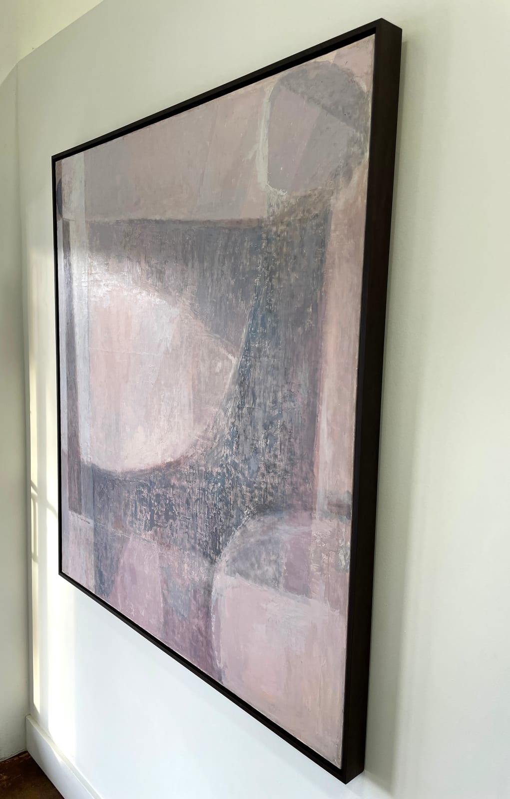 abstract oil painting by Michio Takayama