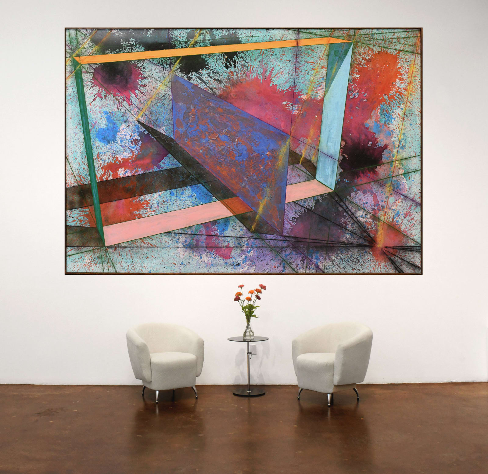 painting by Ronald Davis
