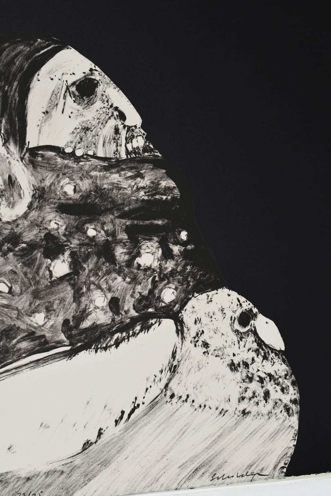 lithograph by Fritz Scholder