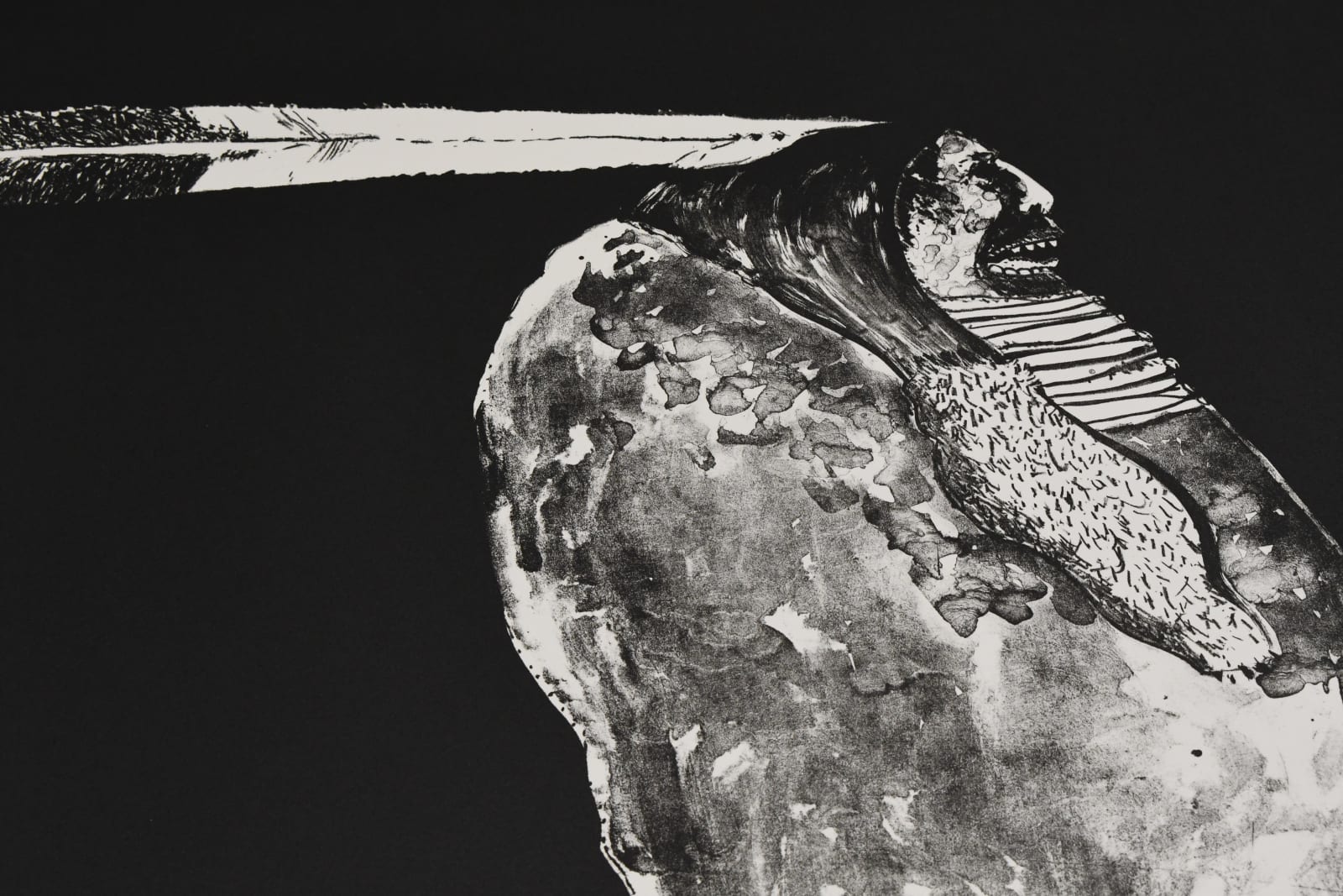 lithograph by Fritz Scholder