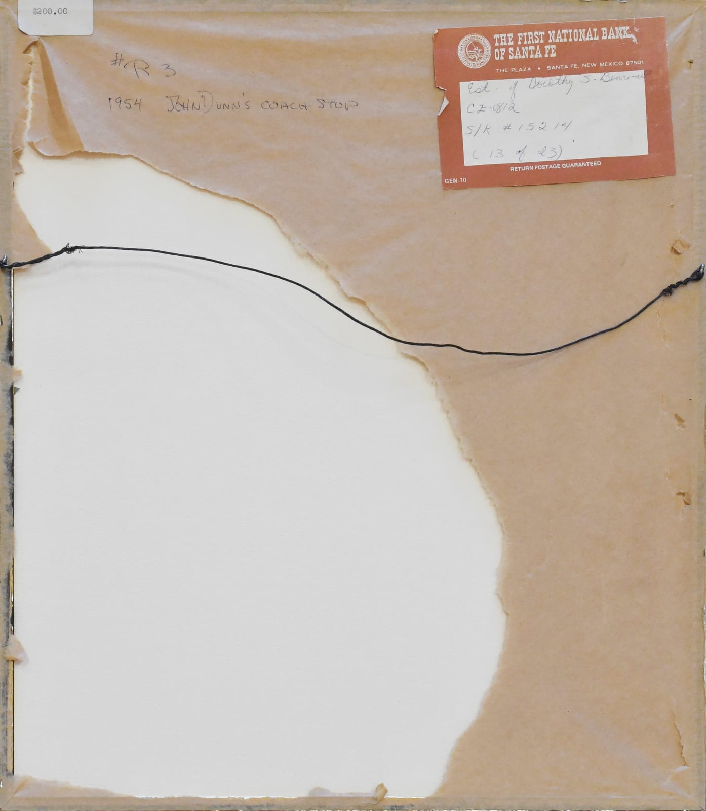 abstract drawing by Thomas Benrimo