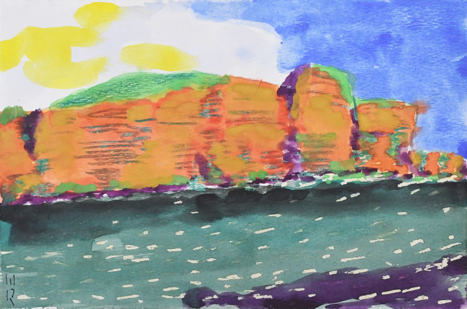 Wesley Rusnell, Untitled Landscape
