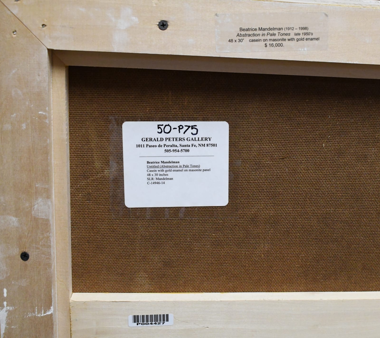 abstract painting by Beatrice Mandelman