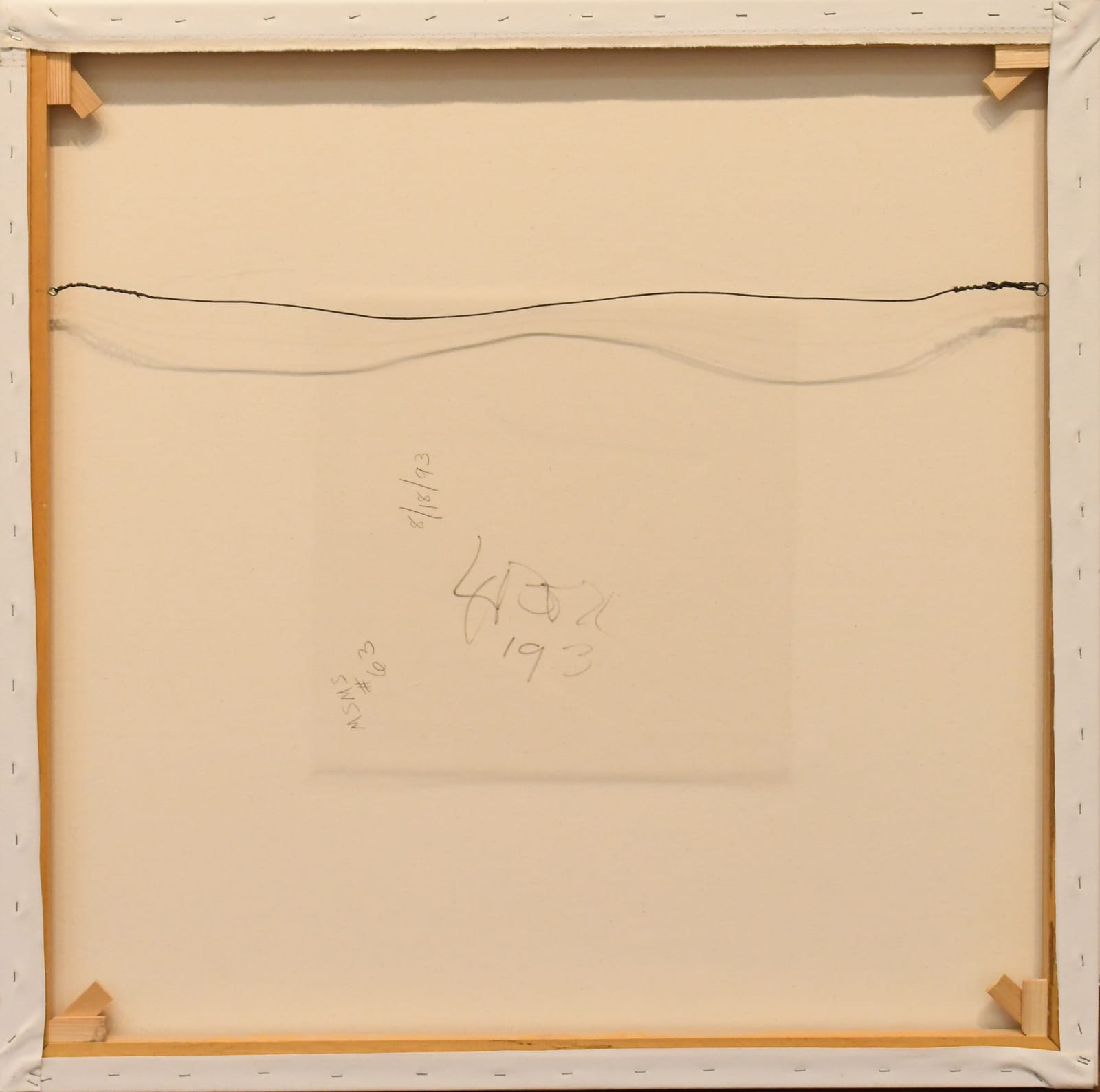 vapor drawing by Larry Bell