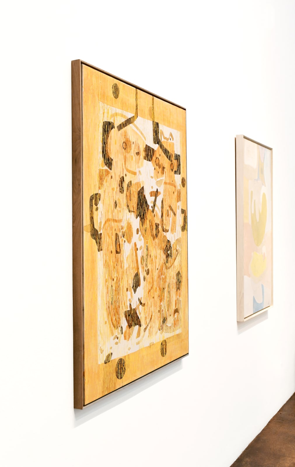 abstract oil painting by Lee Mullican