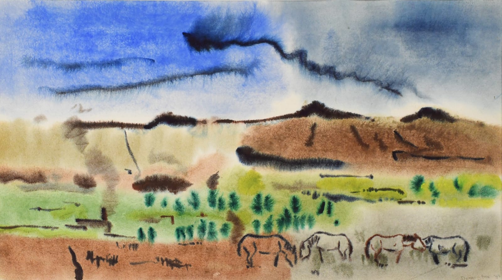 Douglas Denniston, Untitled (DD6755), 1944