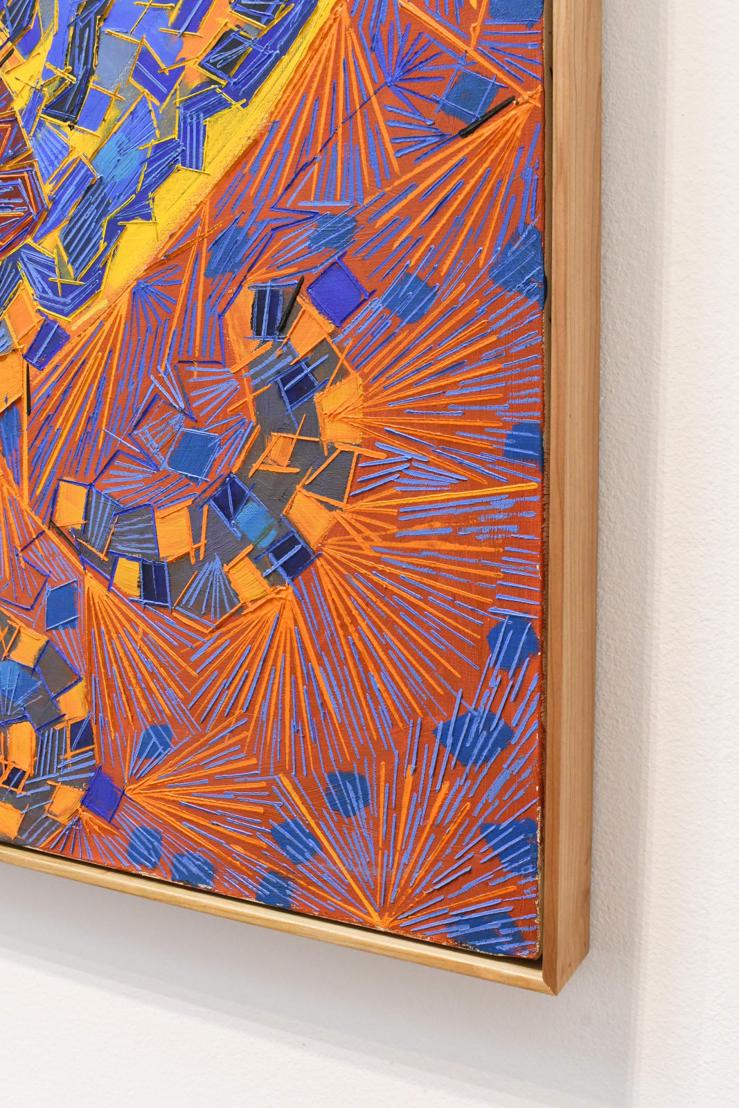abstract oil painting by Lee Mullican