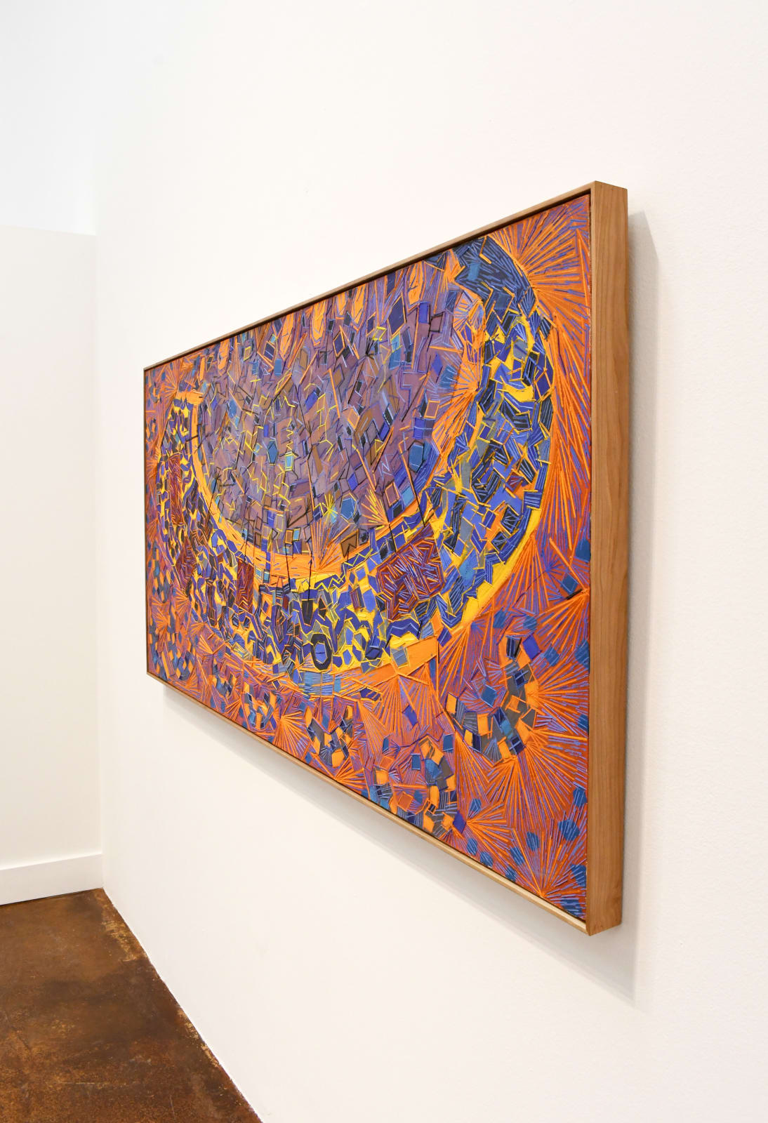 abstract oil painting by Lee Mullican