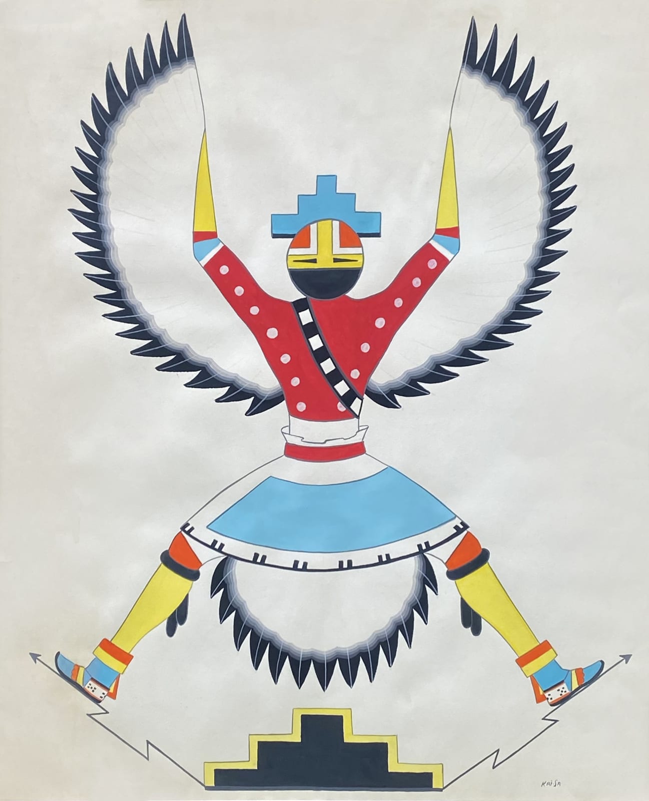 Kai-Sa, Eagle Dancer, ca. 1950