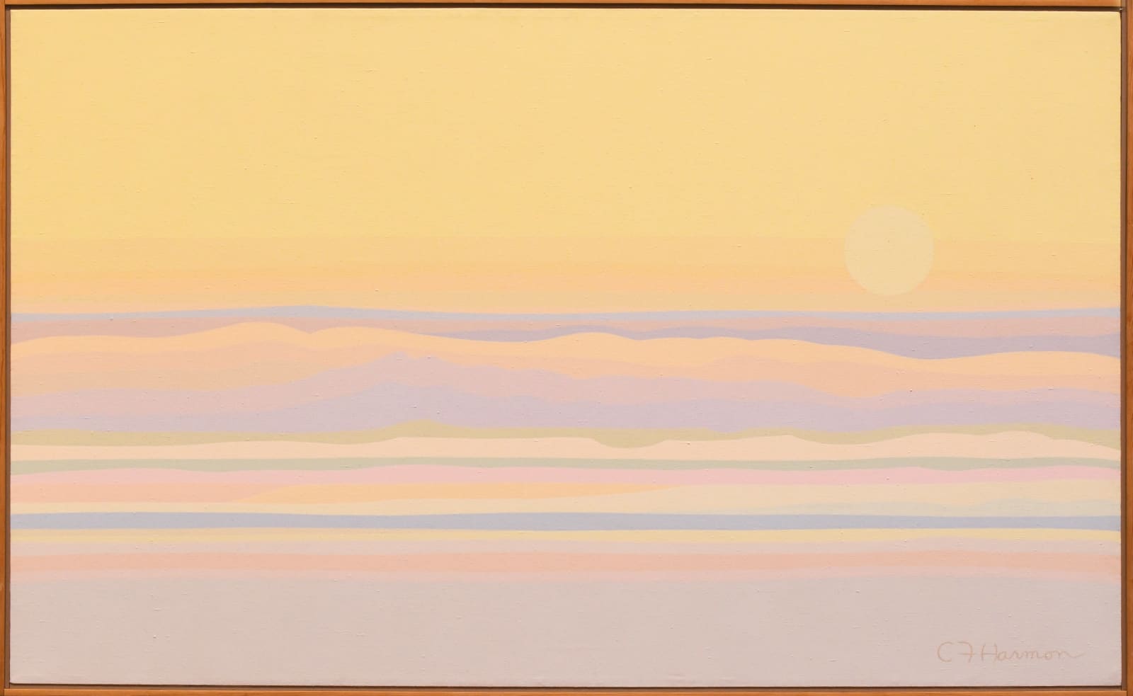 oil painting by Cliff Harmon