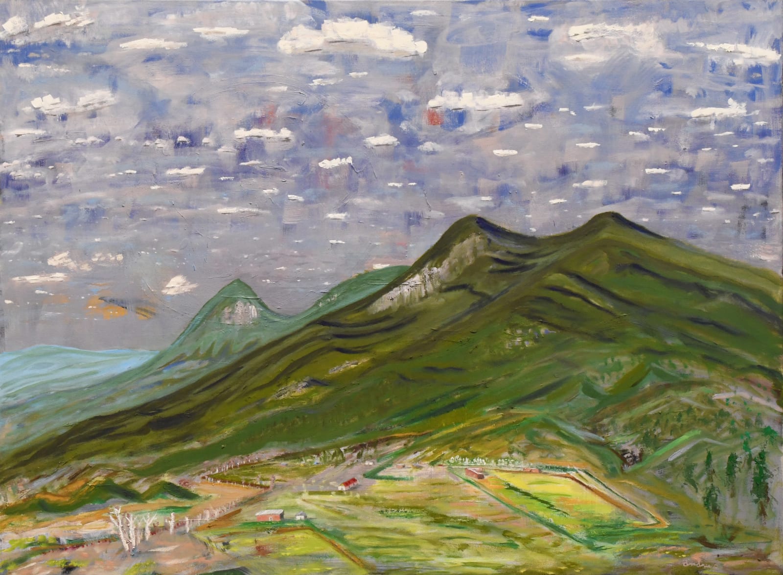 Eric Andrews, Early Spring, Mountain Village, 2025