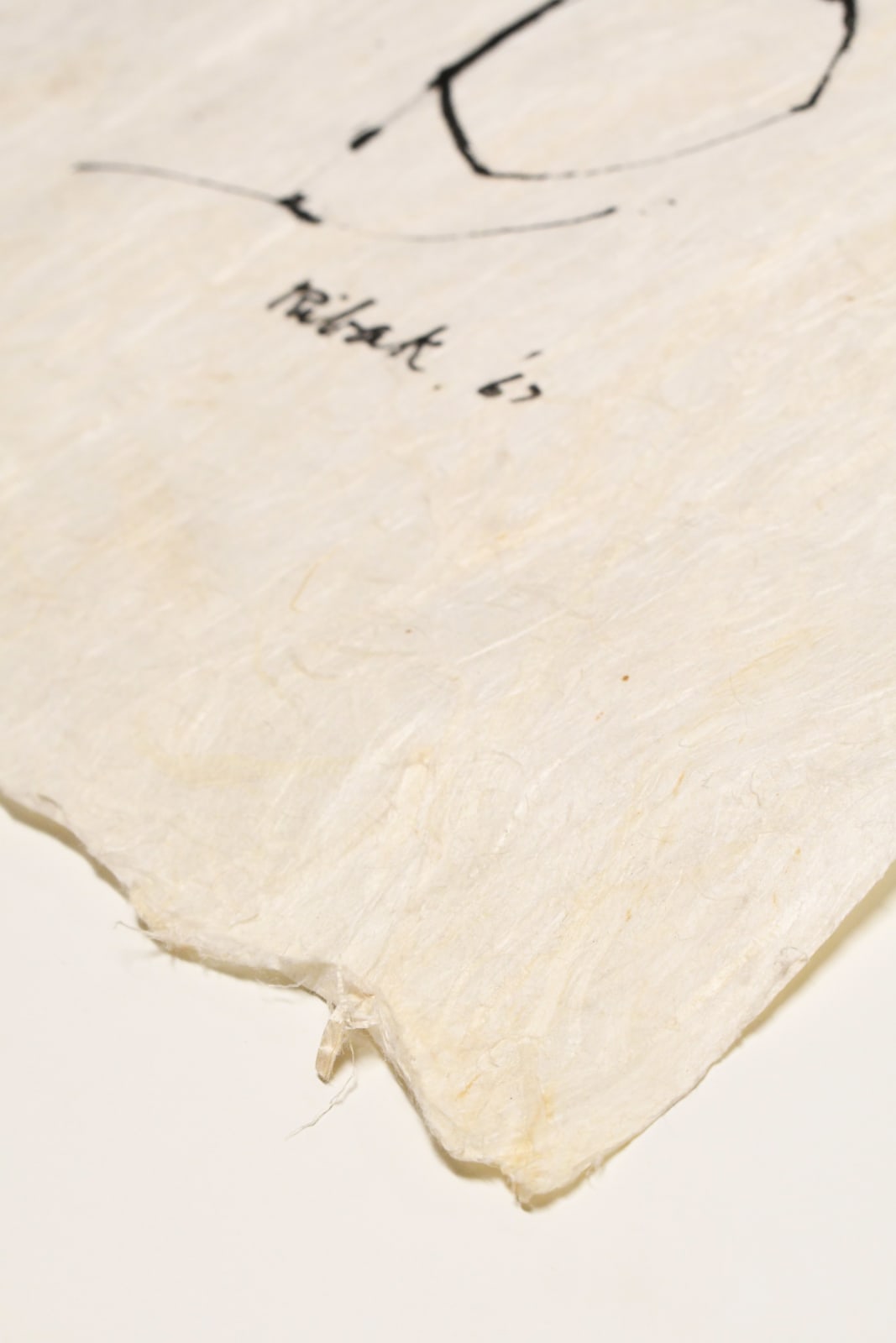 abstract drawing by Louis Ribak