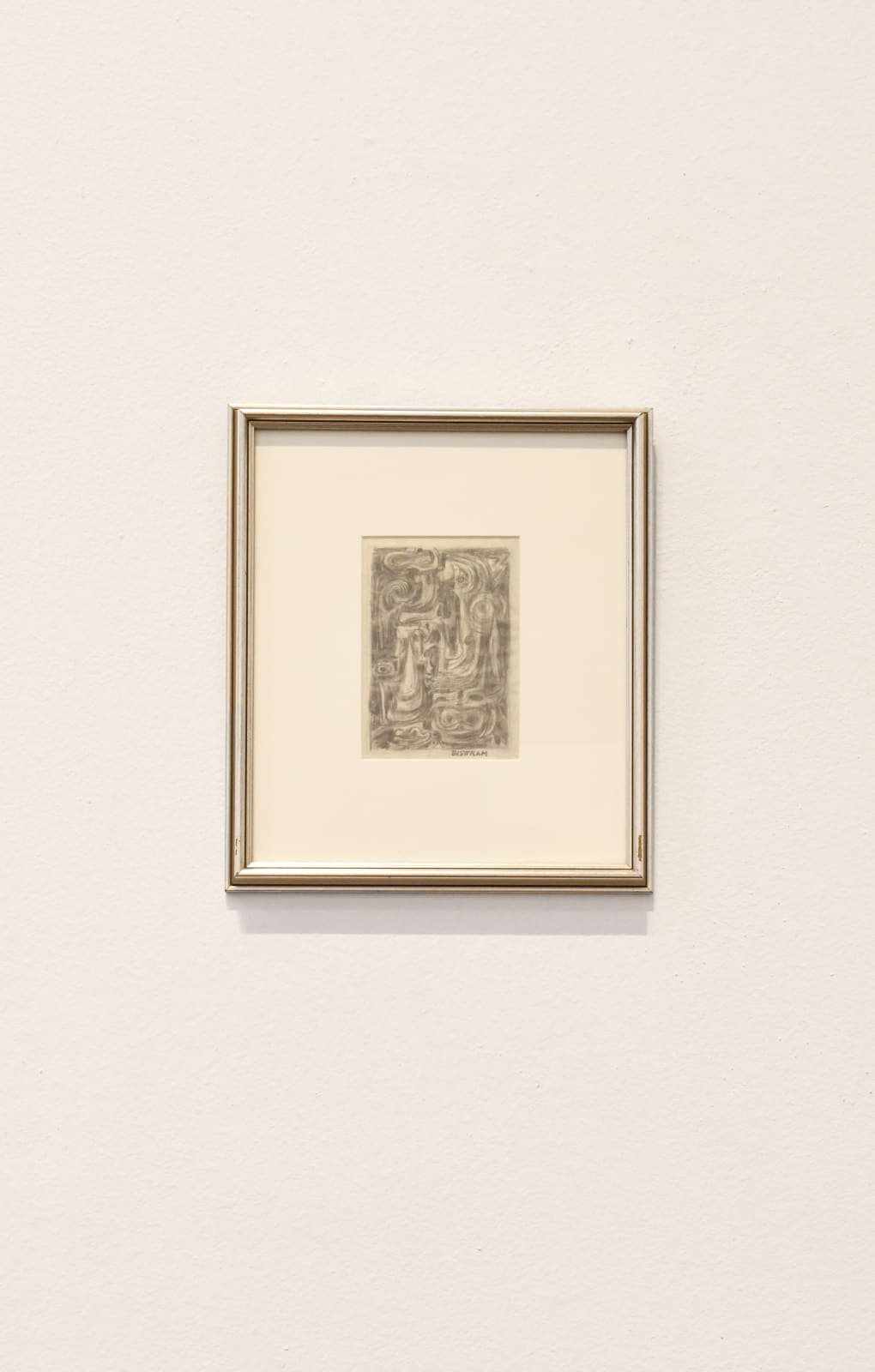 abstract drawing by Emil Bisttram