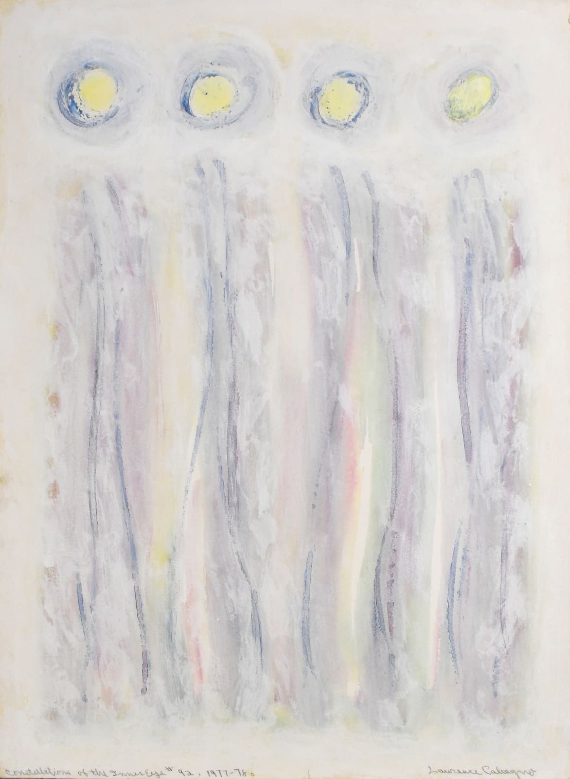 abstract painting by Lawrence Calcagno