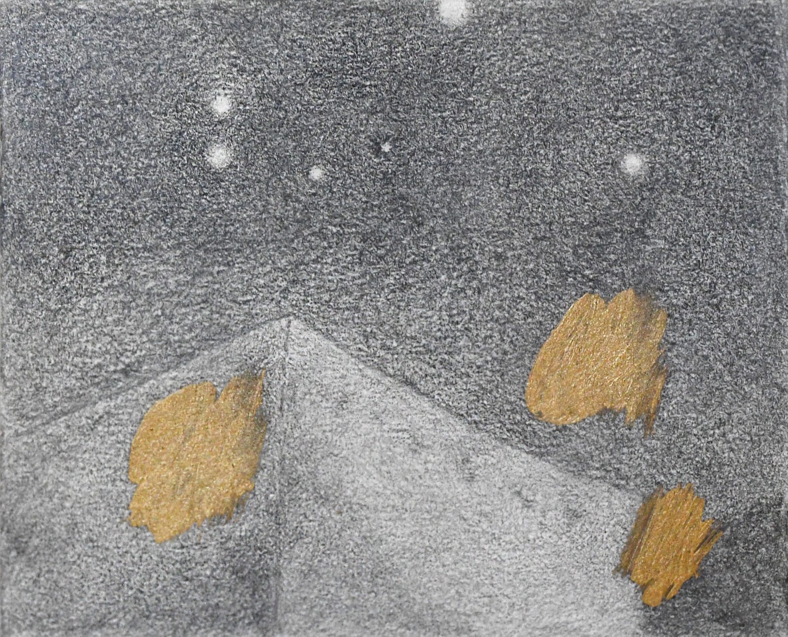 abstract drawing by Wes Mills