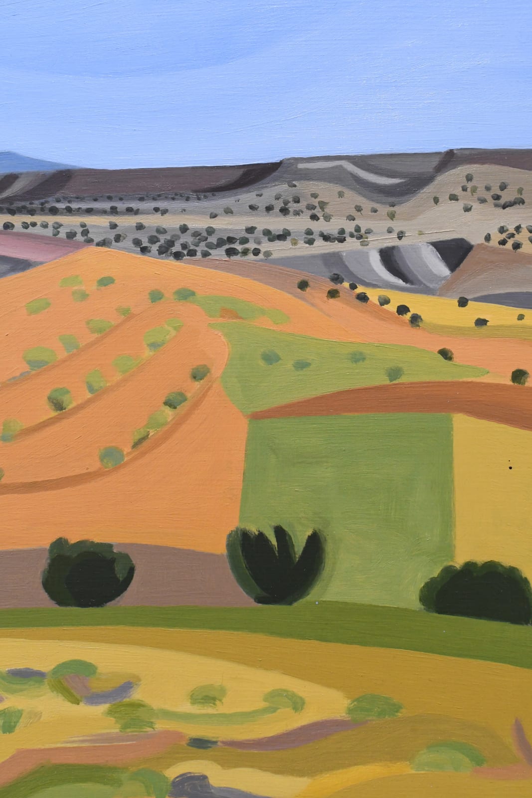oil painting by Joel Greene