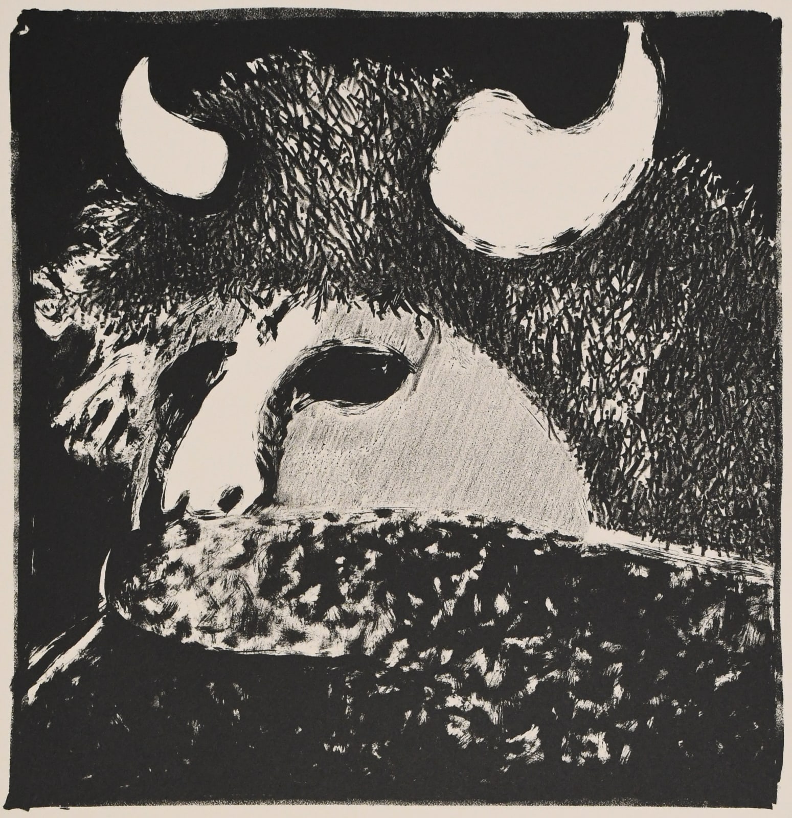 lithograph by Fritz Scholder