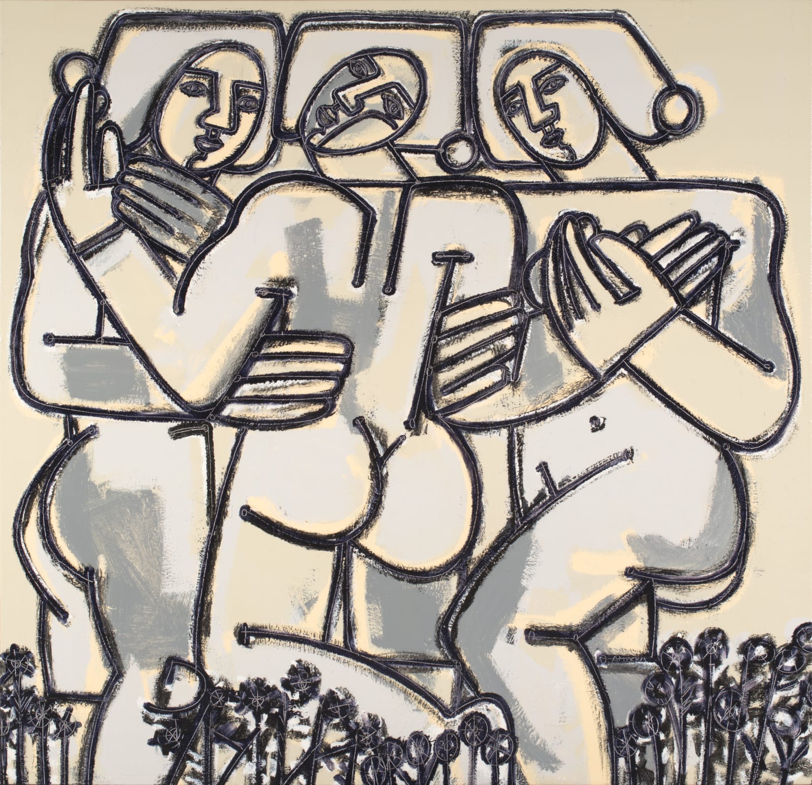 America Martin, The Three Graces, 2019