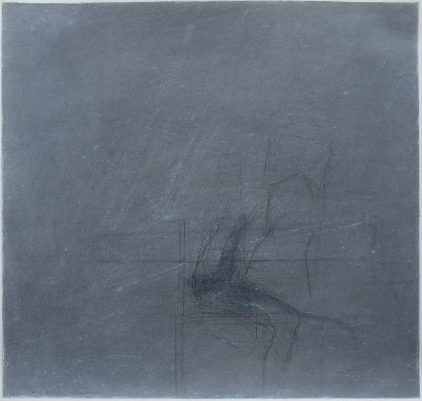 abstract drawing by Wes Mills