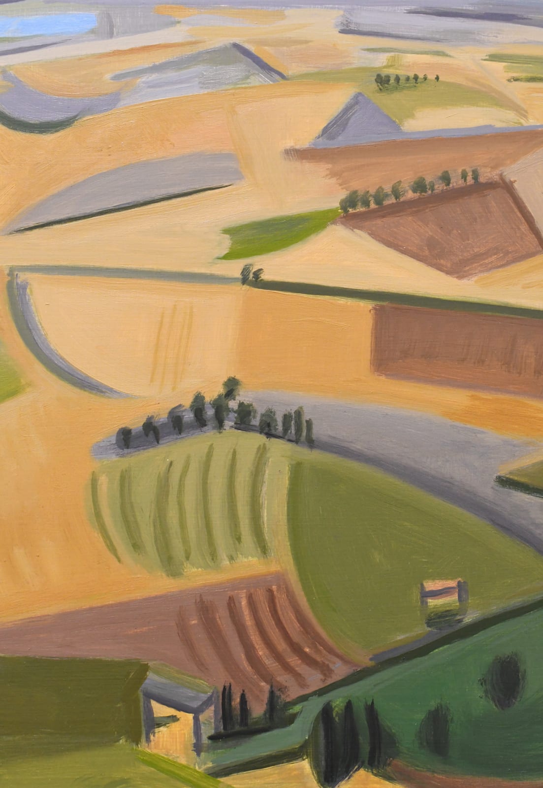 oil painting by Joel Greene