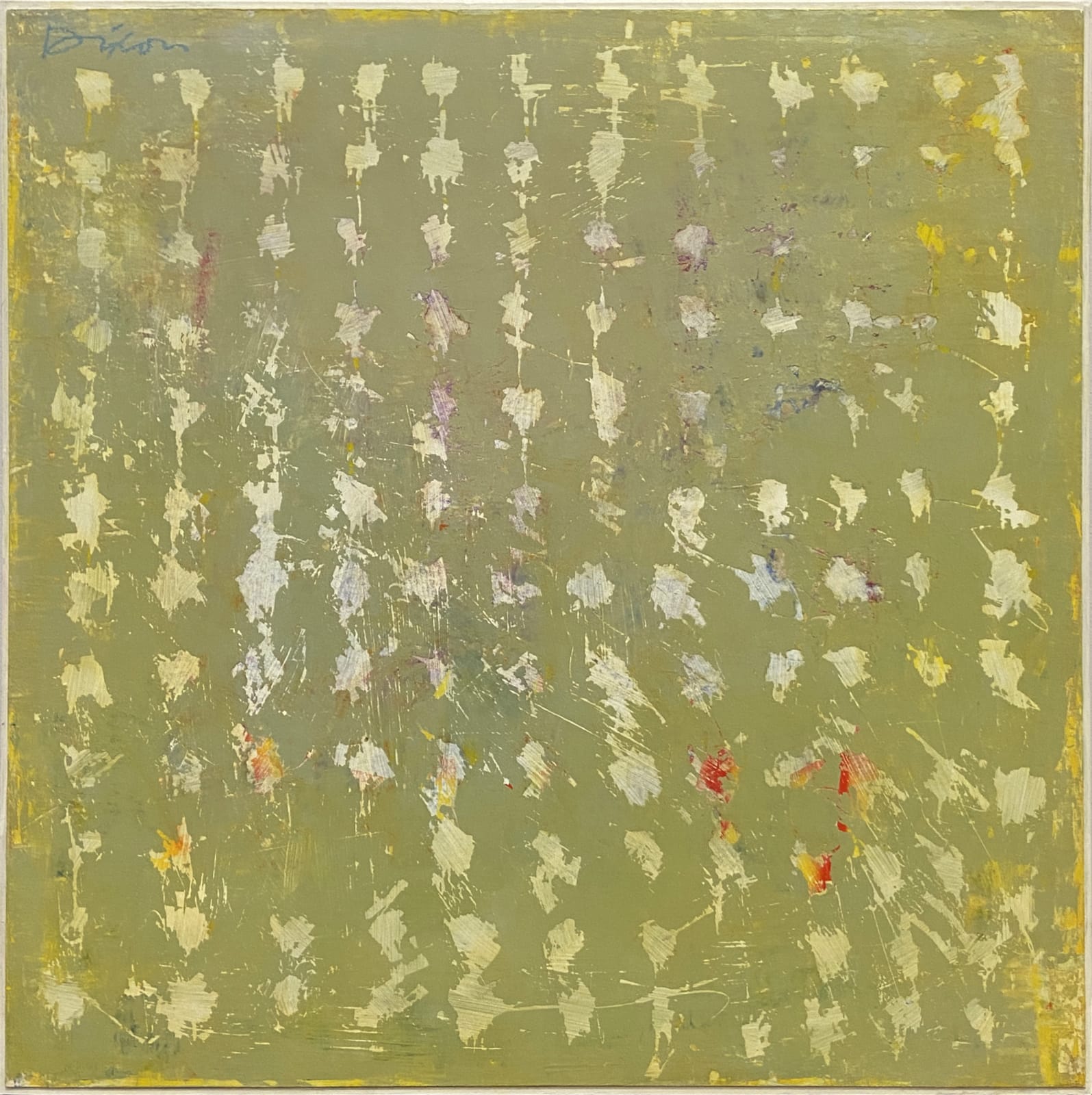 abstract oil painting by Tom Dixon