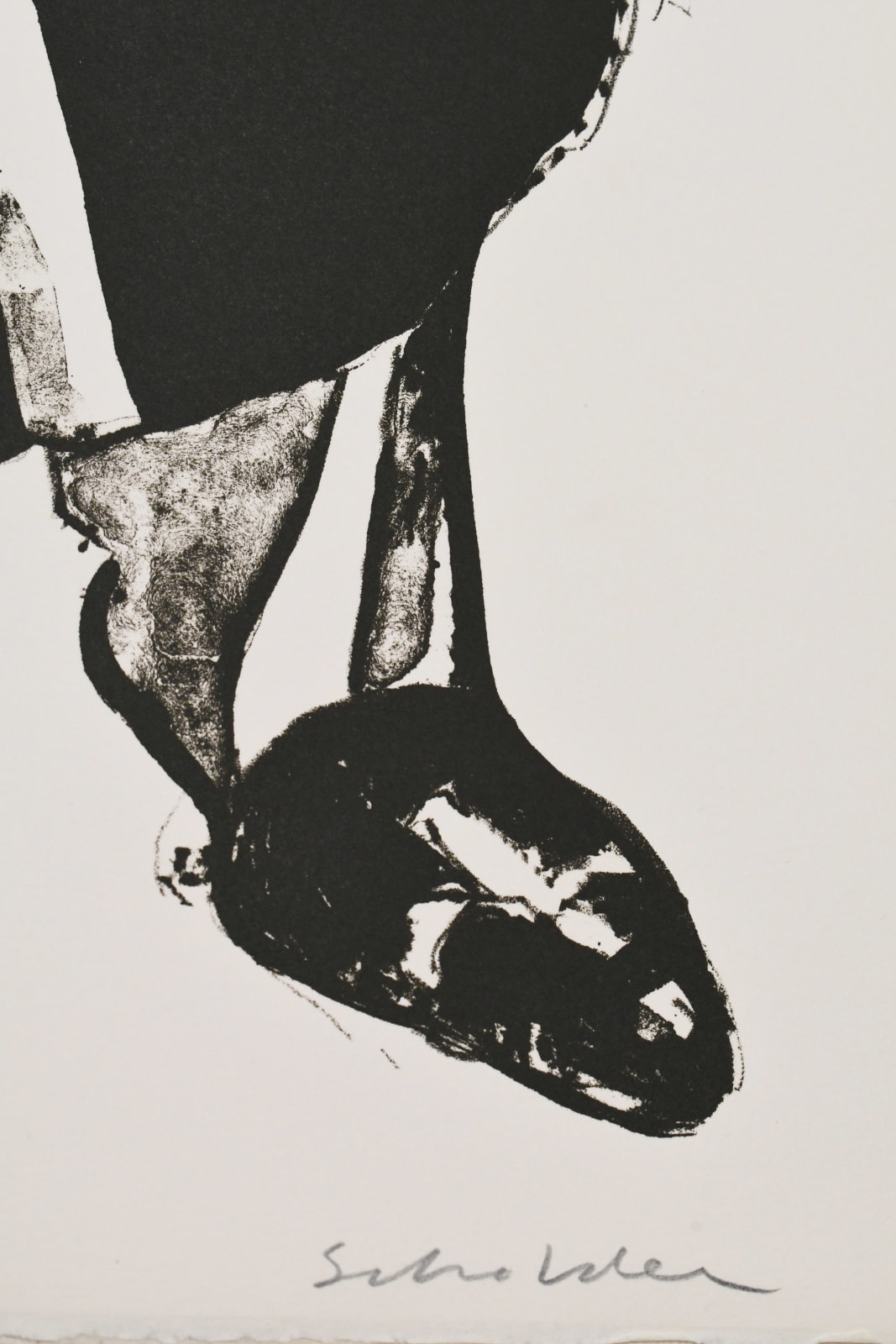 lithograph by Fritz Scholder