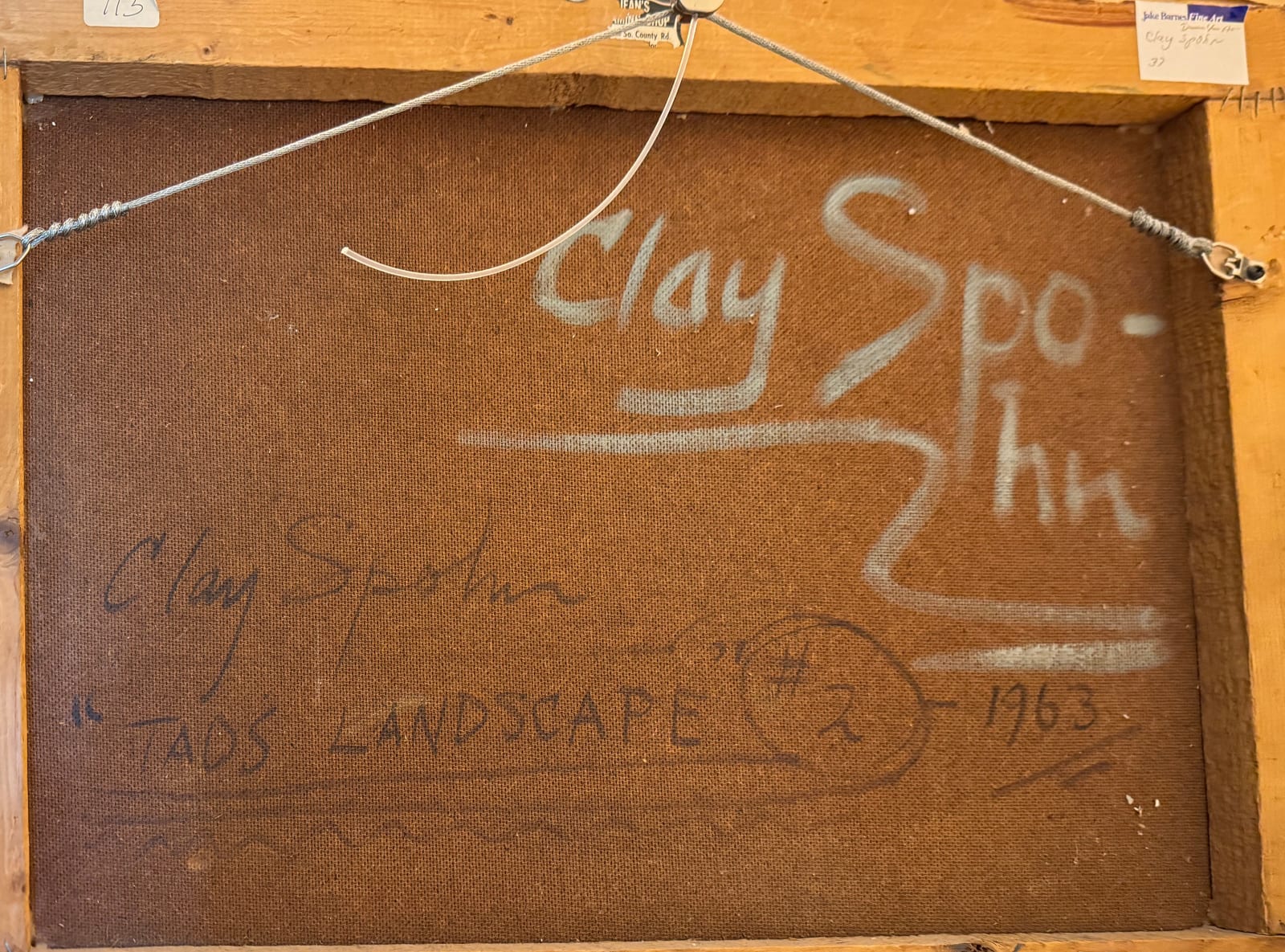 painting by Clay Spohn