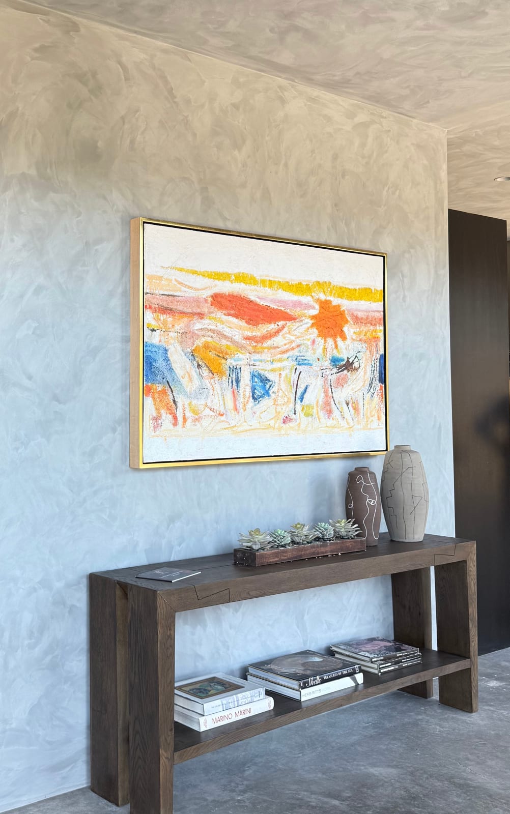 painting by Lawrence Calcagno