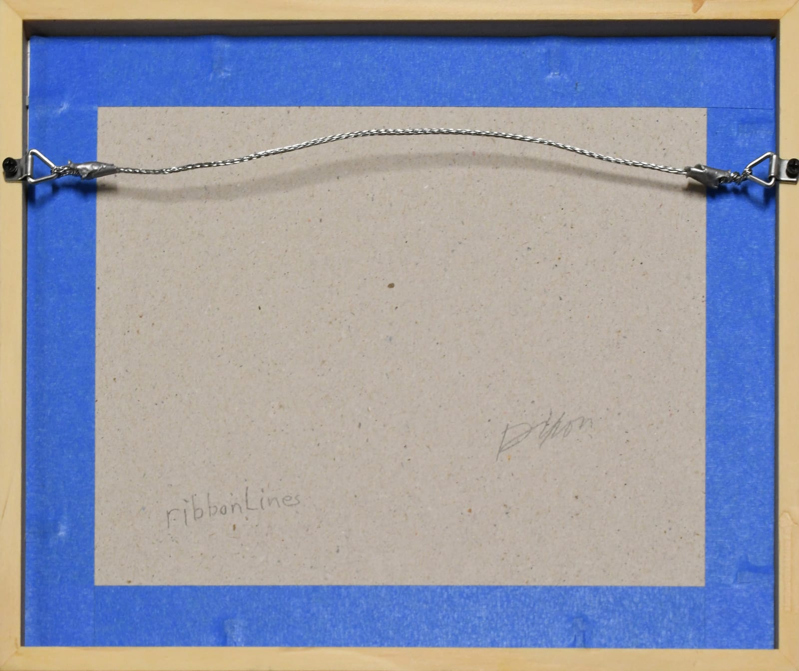 Tom Dixon, ribbon lines, 2024