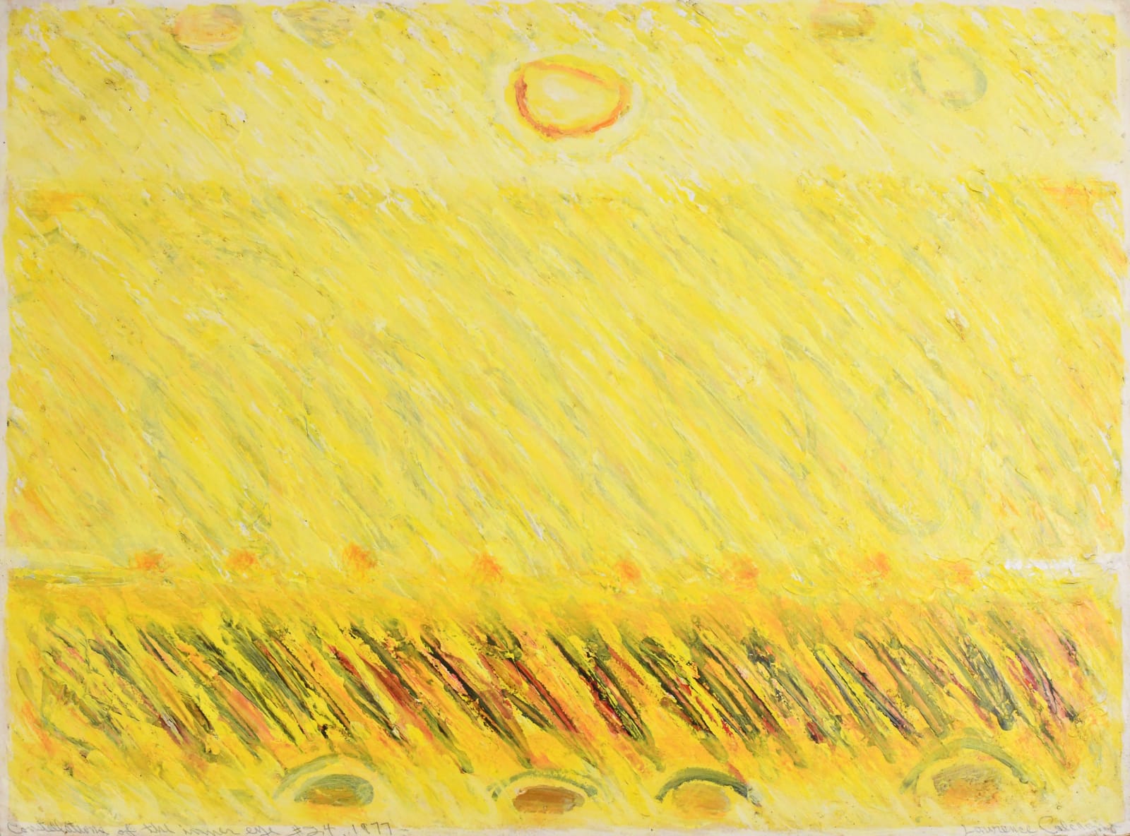 abstract painting by Lawrence Calcagno