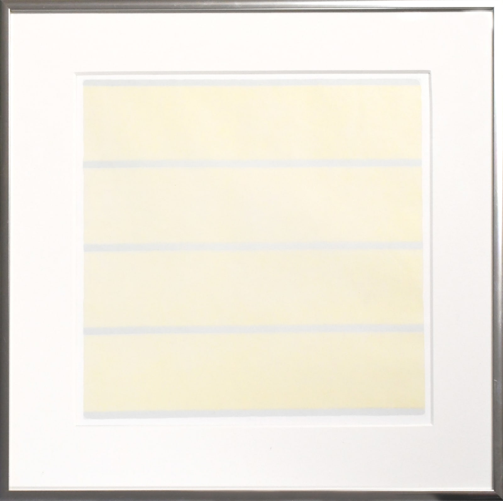 Agnes Martin lithograph