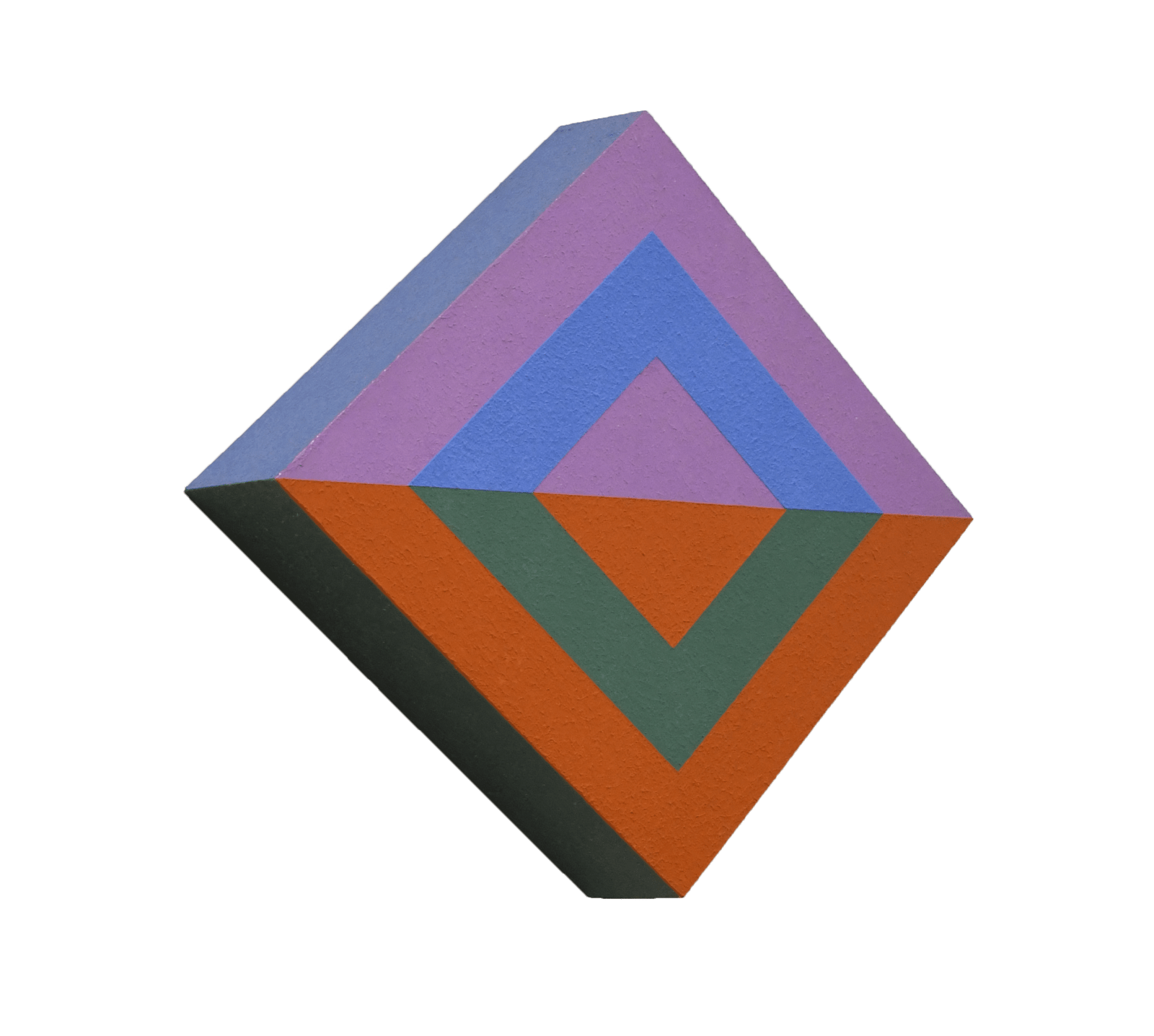 Ronald Davis, Nested Diamond, 2001
