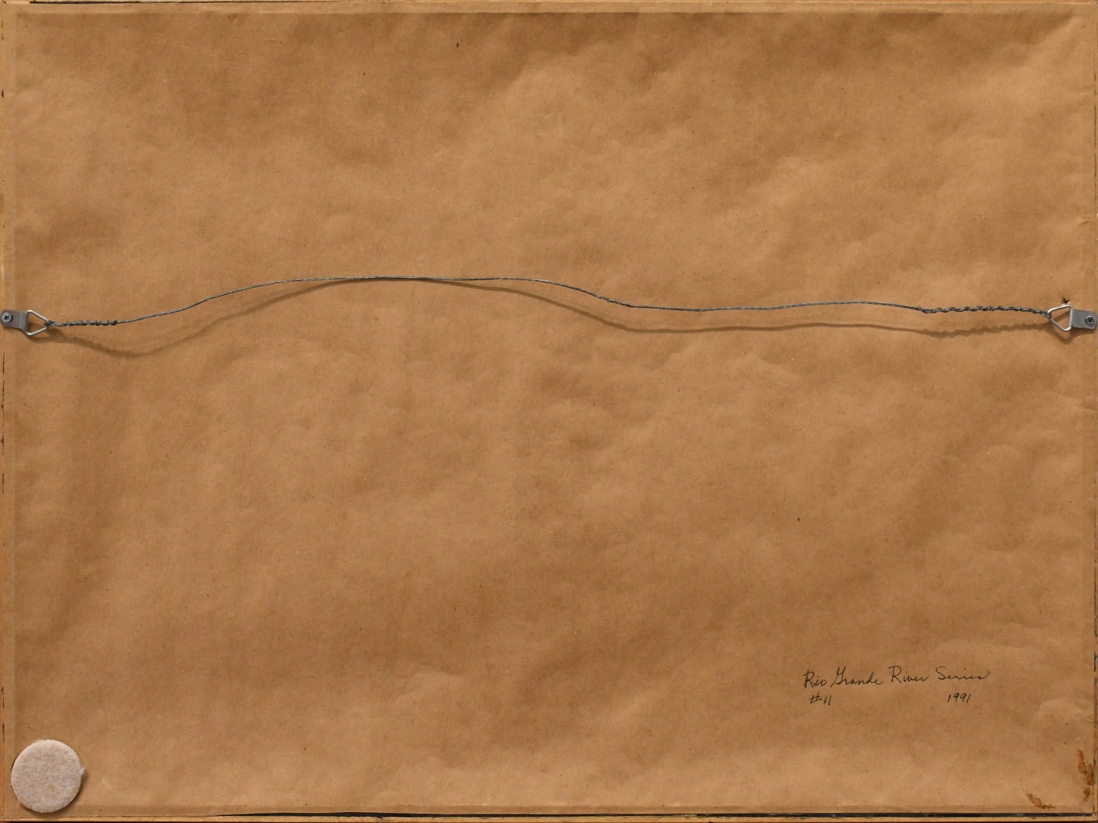 Ann Kobdish, Rio Grande River Series #11, 1991