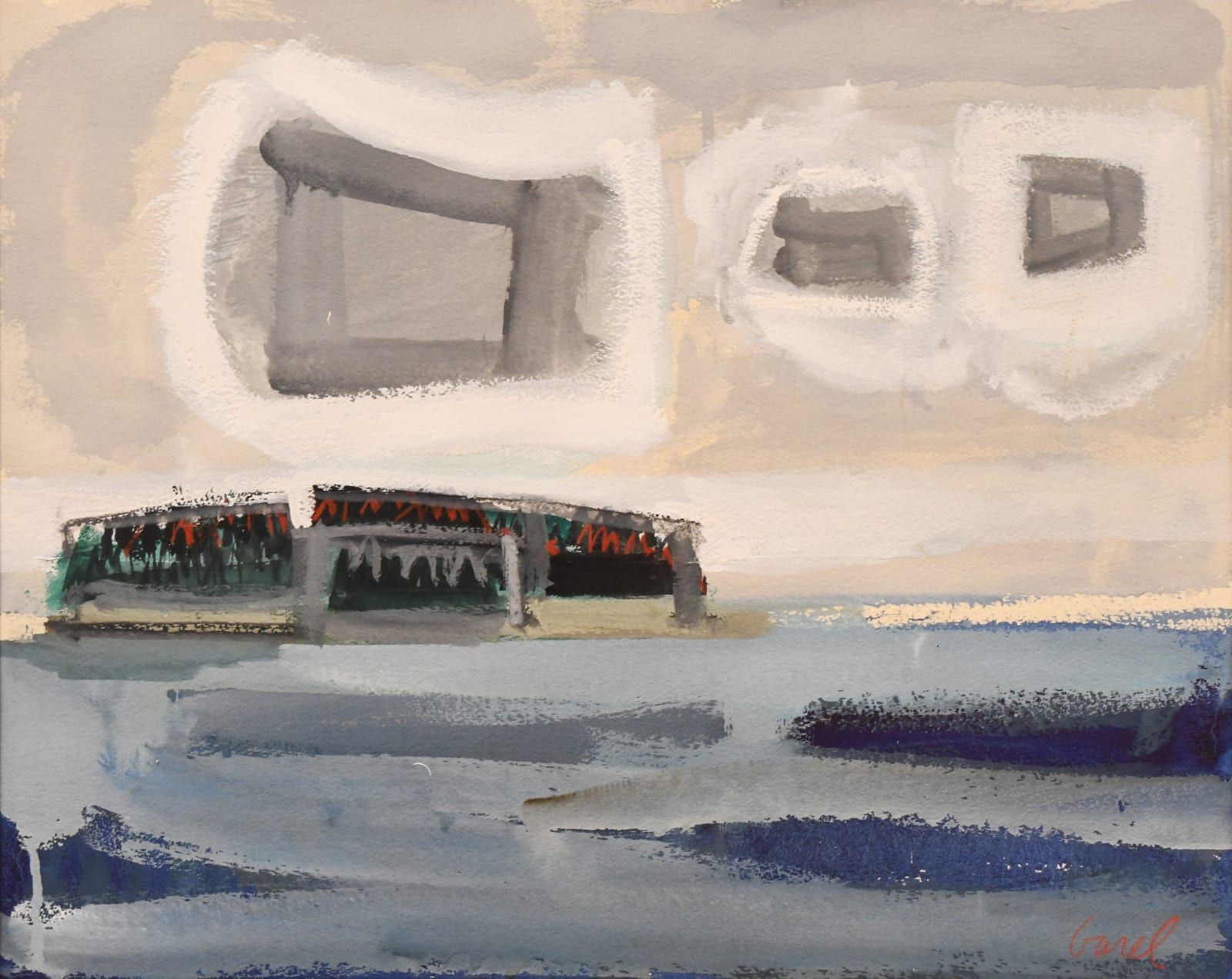 Leo Garel, Untitled Maine 2 (Outer Island Maine), 1948