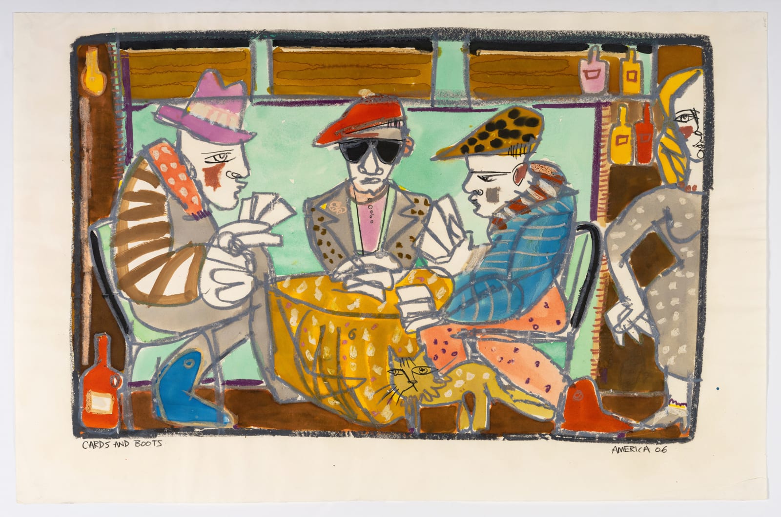 America Martin, Cards and Boots, 2006