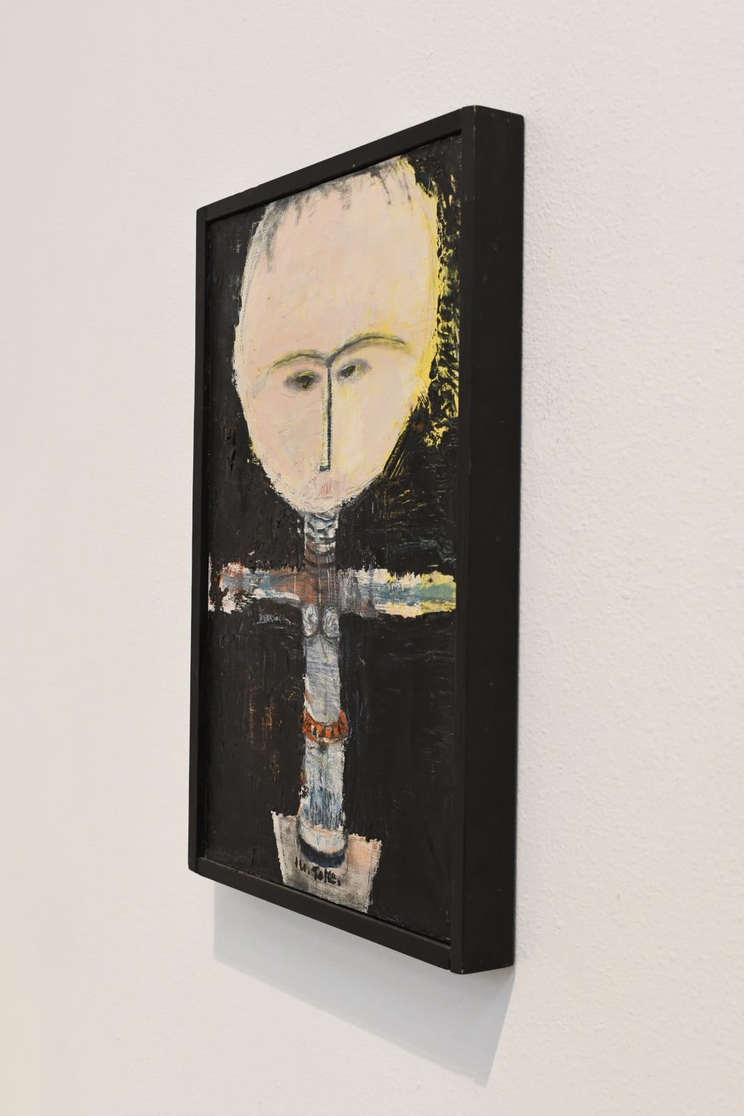 abstract oil painting by Michio Takayama