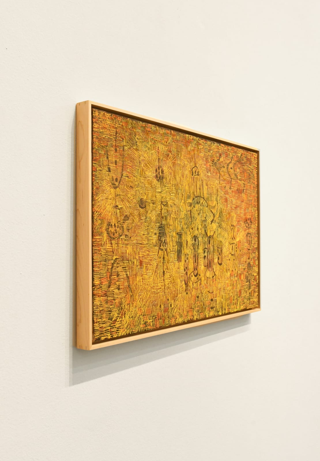abstract oil painting by Lee Mullican