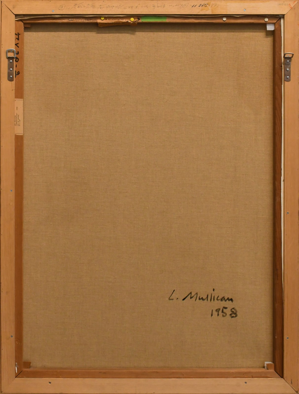 abstract oil painting by Lee Mullican