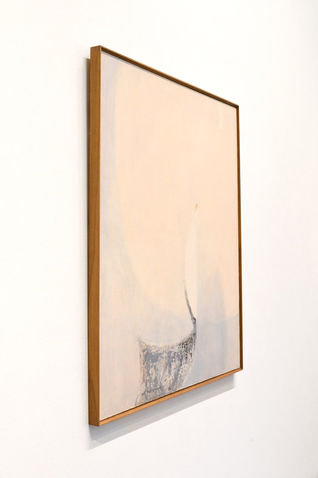 abstract oil painting by Michio Takayama