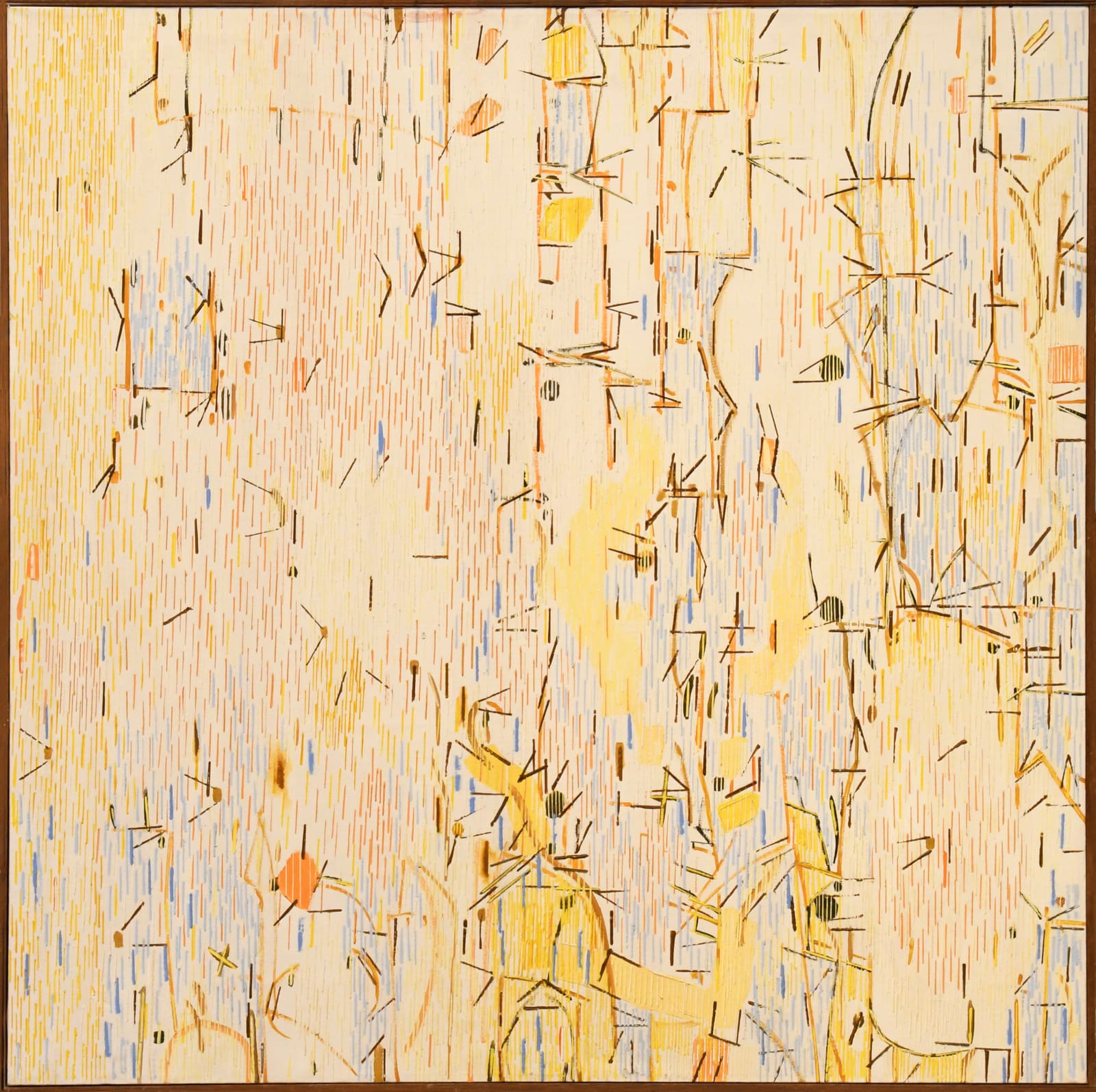 Lee Mullican, The Way Things Grow (LM754), 1958