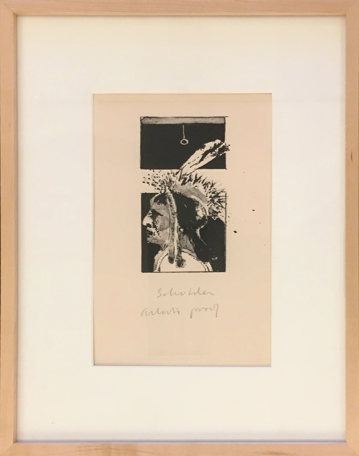 lithograph by Fritz Scholder