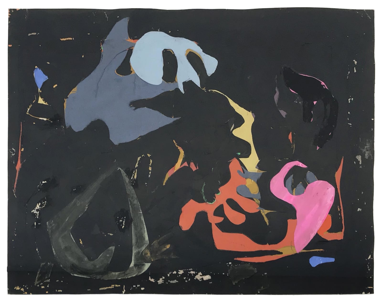 Beatrice Mandelman, Untitled Collage (60-COL 3-08), ca. 1960s