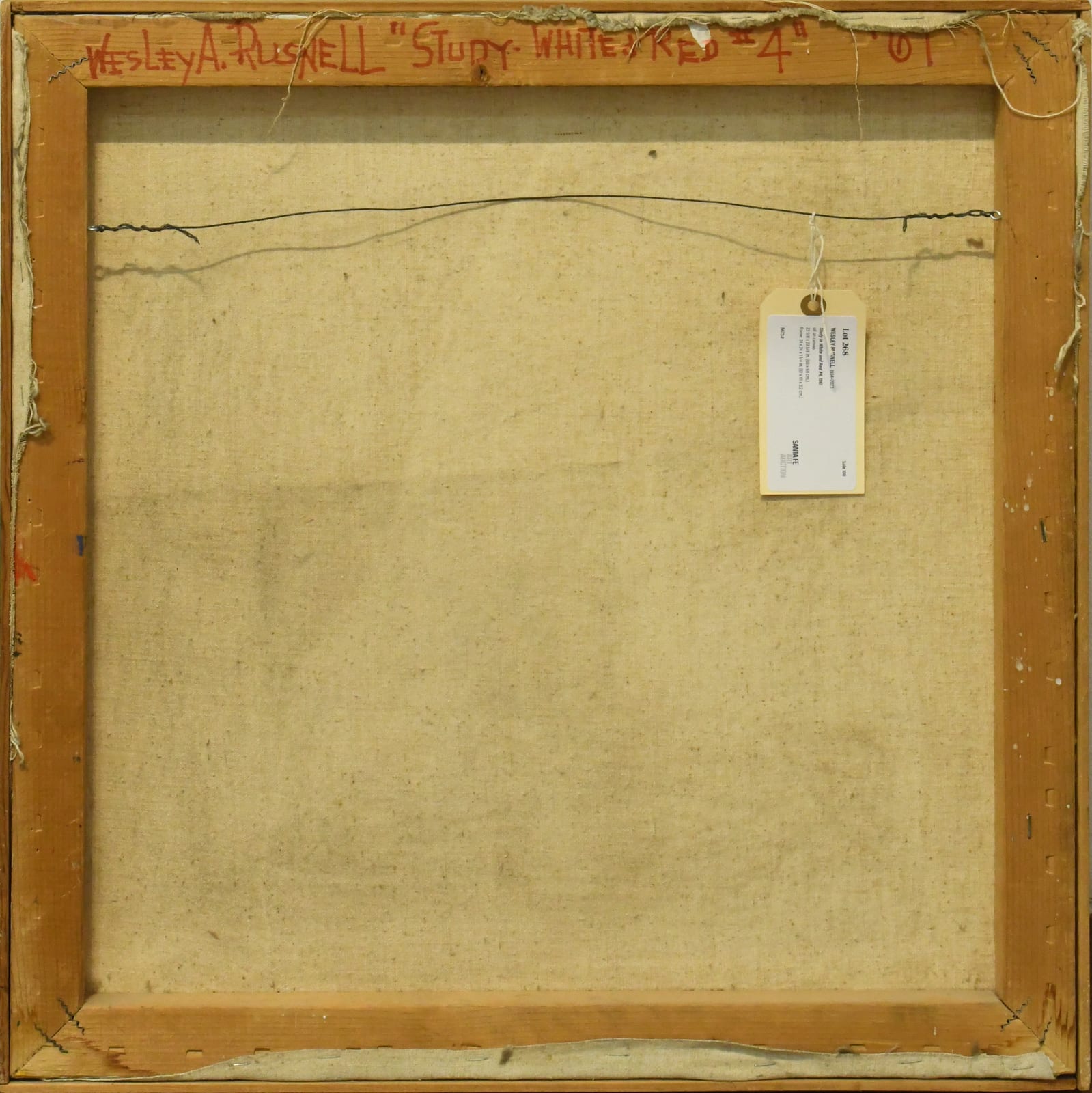 painting by wesley rusnell