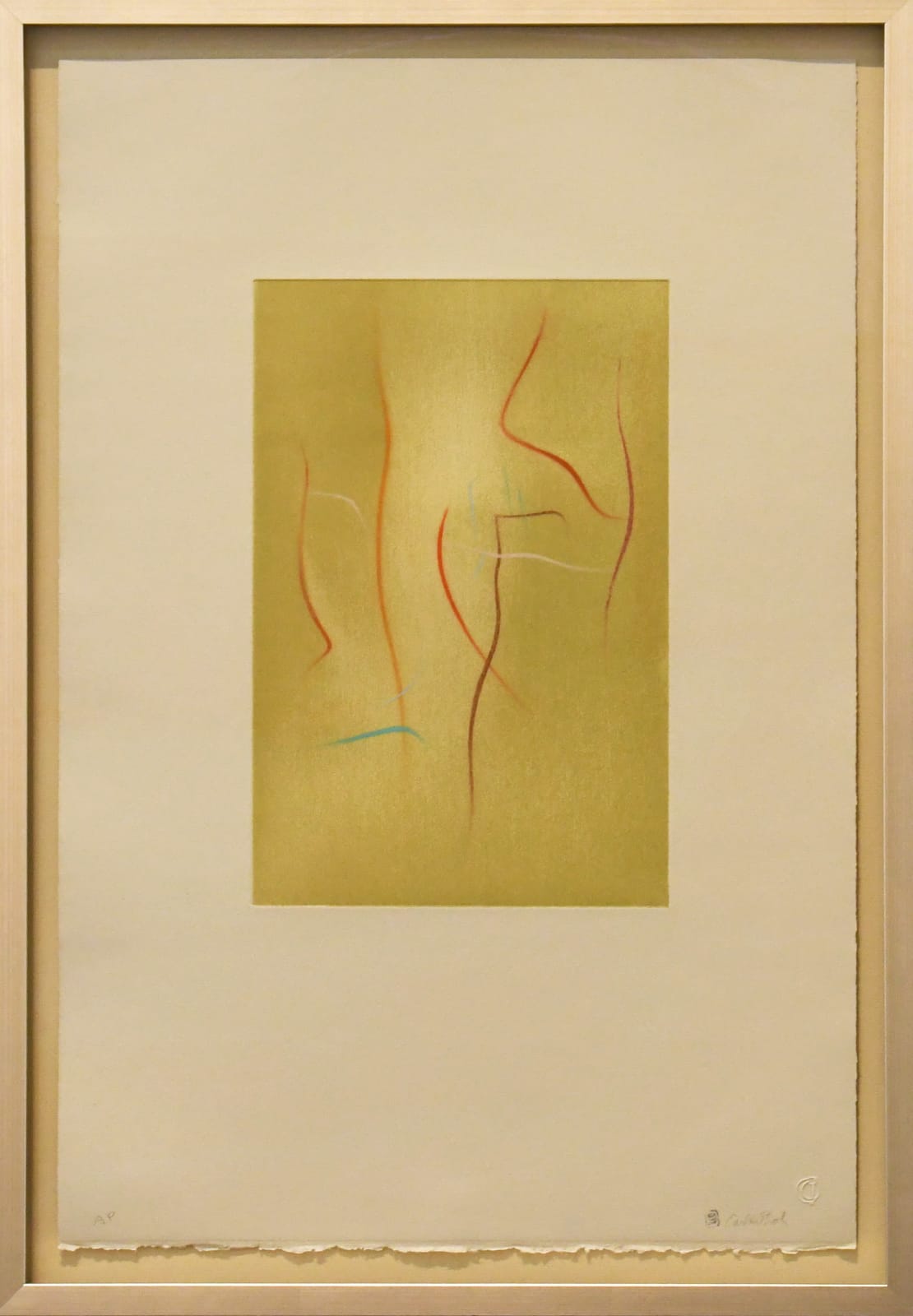 abstract print by Earl Stroh