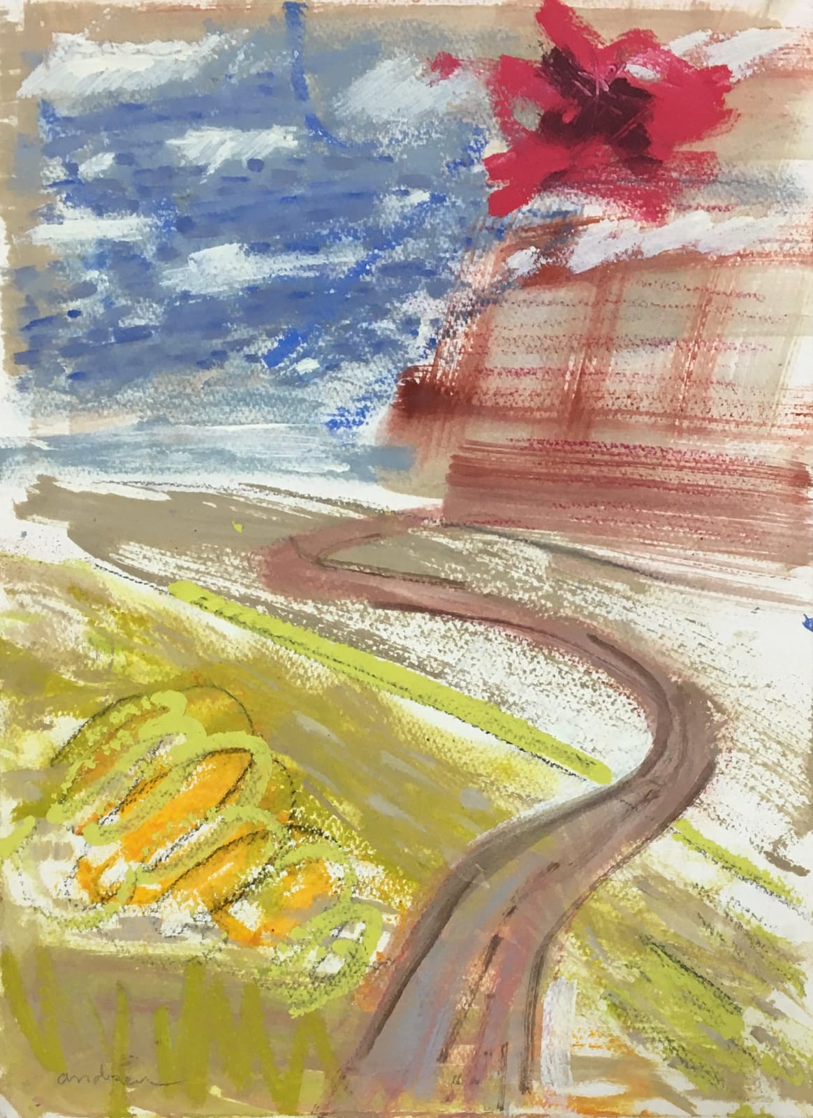 Eric Andrews, Dirt Road Abiquiu, 2020