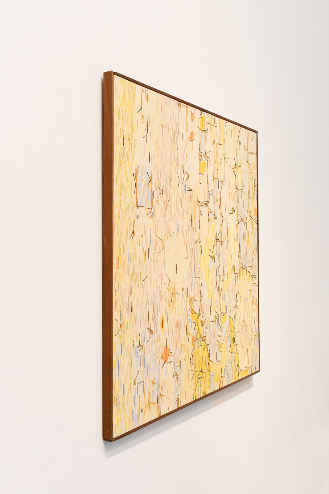 abstract oil painting by Lee Mullican
