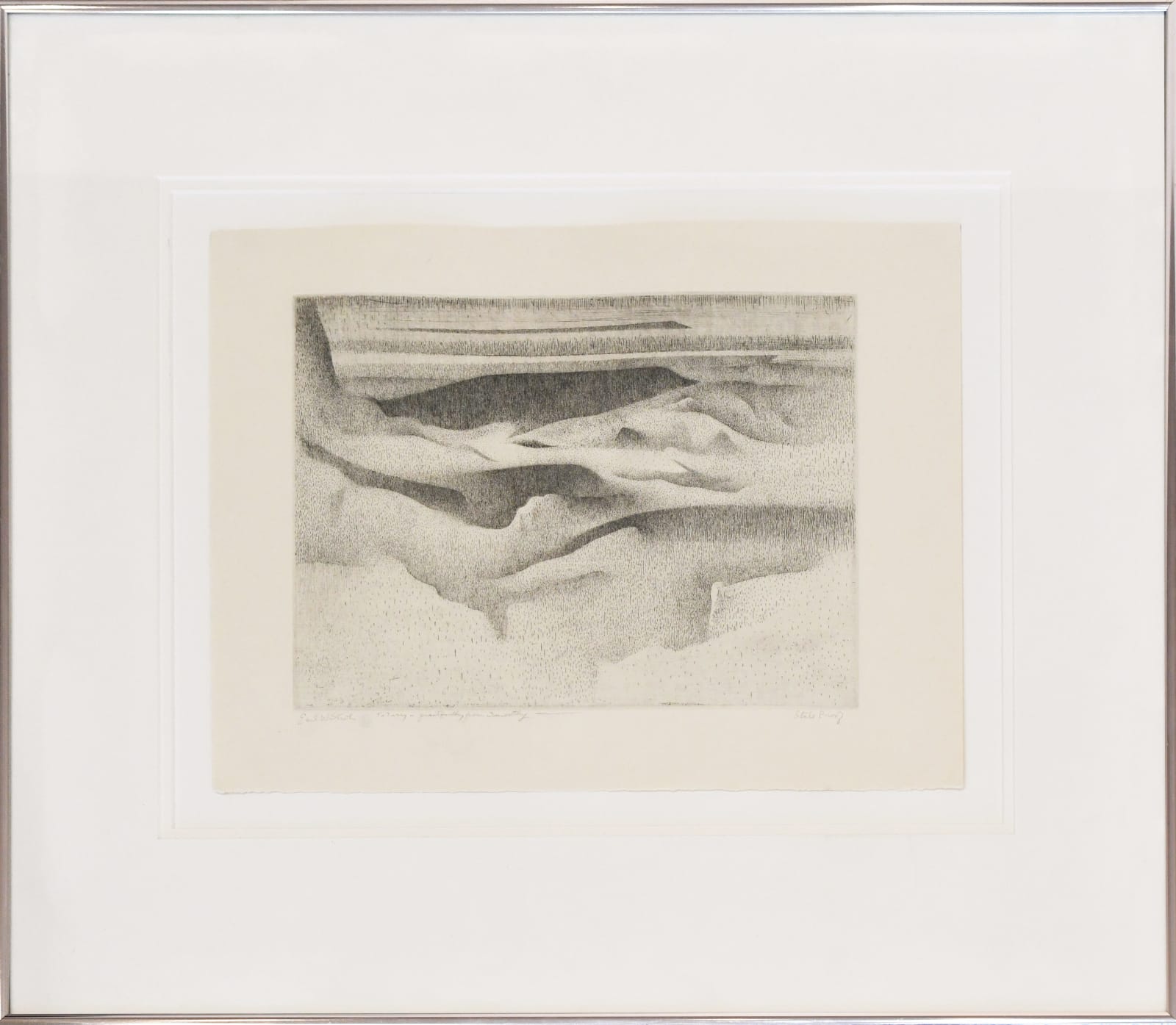 abstract print by Earl Stroh
