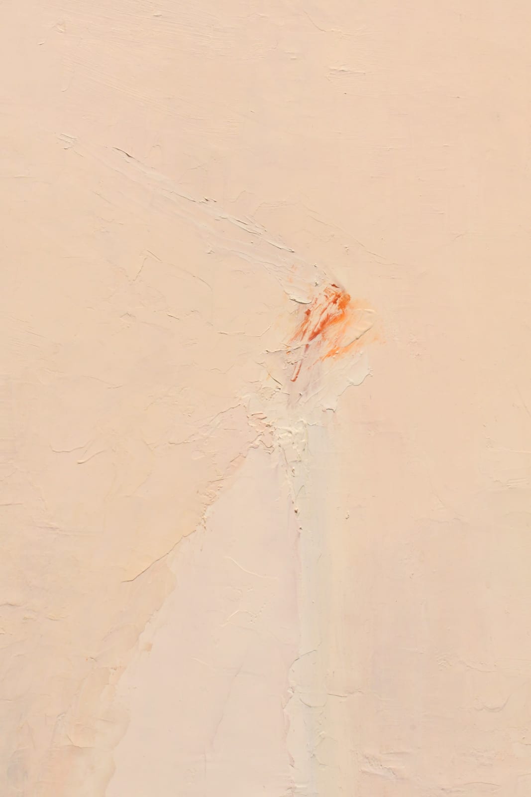 abstract oil painting by Michio Takayama